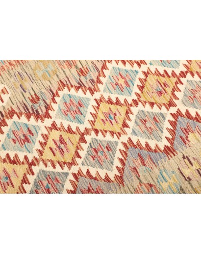 Tappeto Kilim Afghanistan marrone 98x137