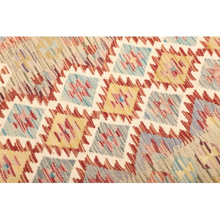 Tappeto Kilim Afghanistan marrone 98x137