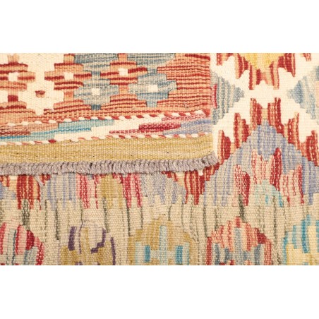Tappeto Kilim Afghanistan marrone 98x137