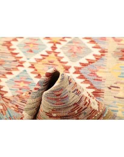 Tappeto Kilim Afghanistan marrone 98x137