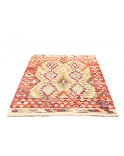 Tappeto Kilim Afghanistan marrone 127x172