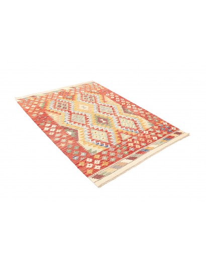 Tappeto Kilim Afghanistan marrone 127x172