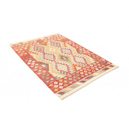 Tappeto Kilim Afghanistan marrone 127x172