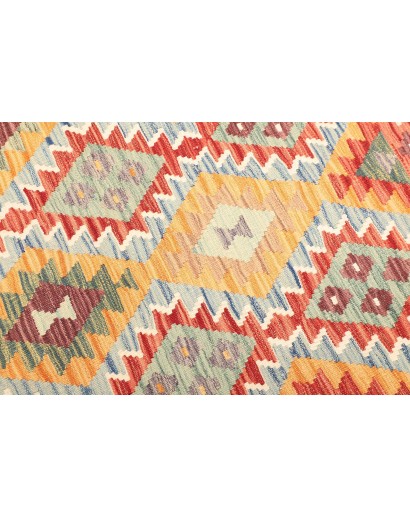Tappeto Kilim Afghanistan marrone 127x172