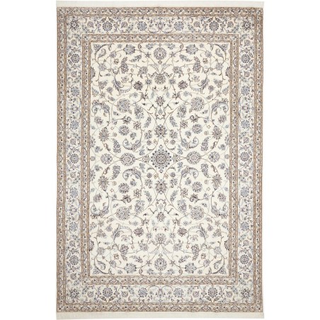 Tappeto Nain 9La Persia bianco grigio 243x361