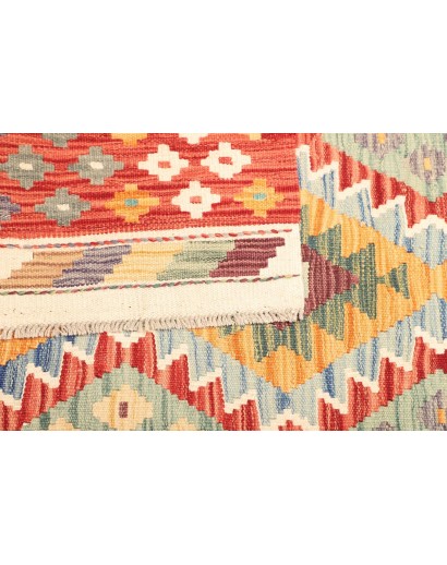 Tappeto Kilim Afghanistan marrone 127x172