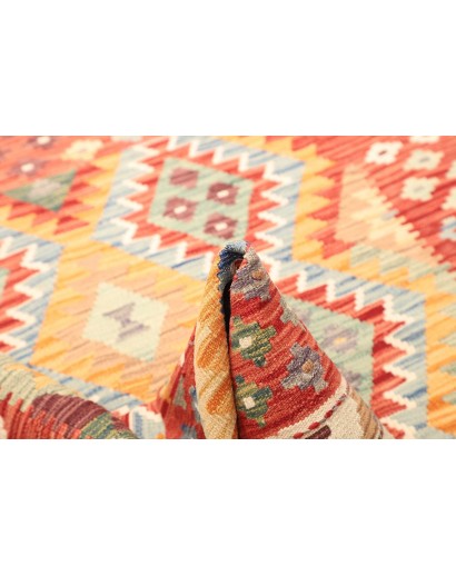 Tappeto Kilim Afghanistan marrone 127x172