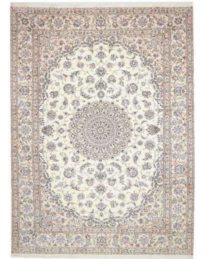 Tappeto Nain 9La Persia bianco grigio 250x340