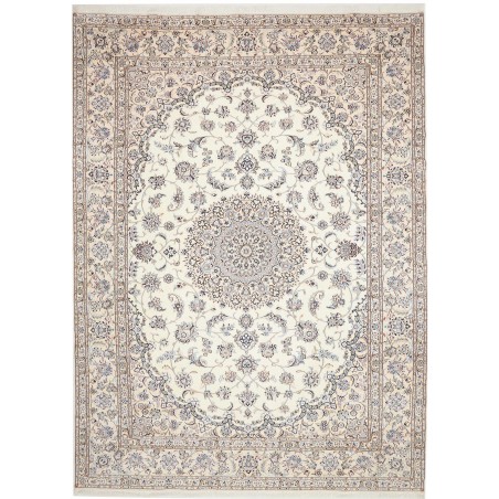 Tappeto Nain 9La Persia bianco grigio 250x340
