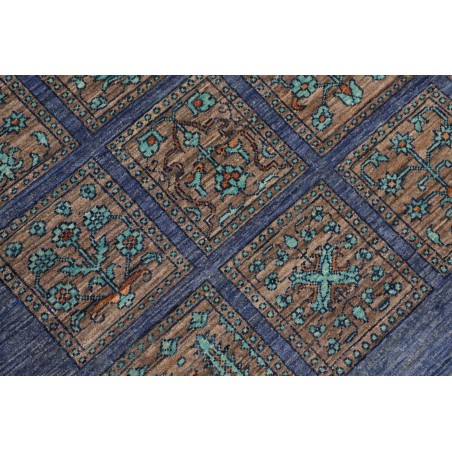 Tappeto Bakhteari Pakistan azzurro beige 126x175