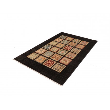 Tappeto Bakhteari Pakistan marrone 123x186