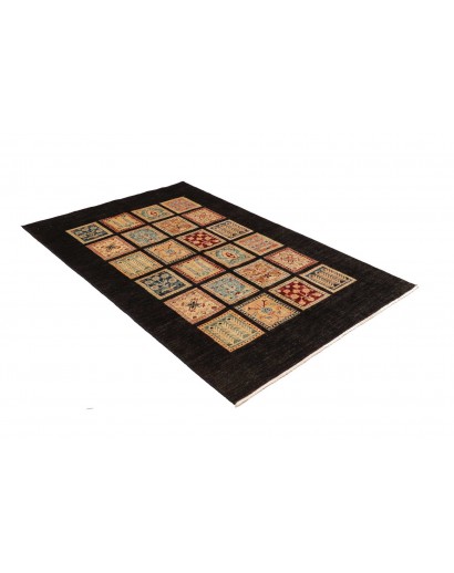 Tappeto Bakhteari Pakistan marrone 123x186