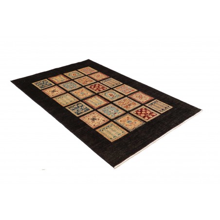 Tappeto Bakhteari Pakistan marrone 123x186