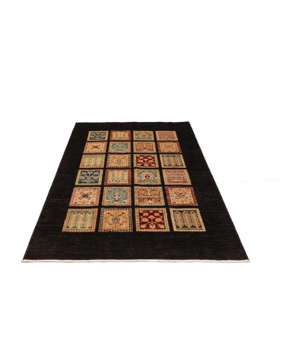 Tappeto Bakhteari Pakistan marrone 123x186