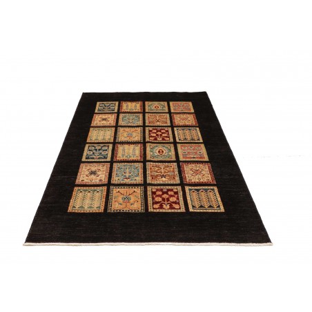Tappeto Bakhteari Pakistan marrone 123x186