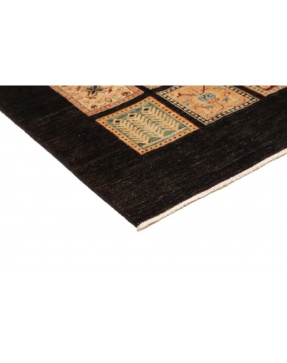 Tappeto Bakhteari Pakistan marrone 123x186