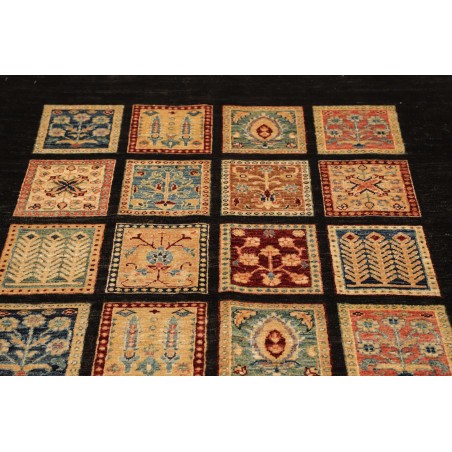 Tappeto Bakhteari Pakistan marrone 123x186
