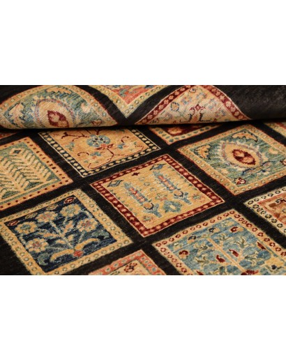 Tappeto Bakhteari Pakistan marrone 123x186