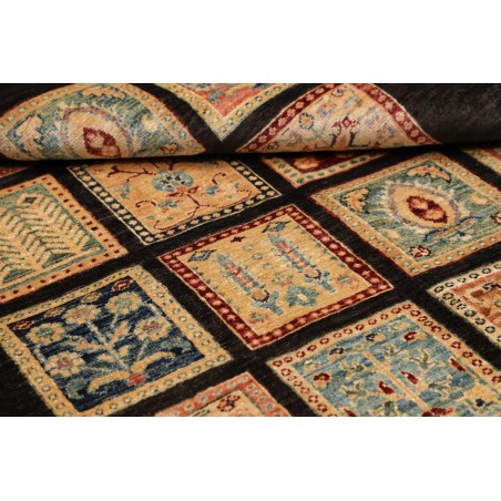 Tappeto Bakhteari Pakistan marrone 123x186