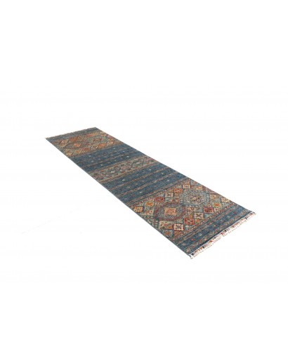 Tappeto Rubin Pakistan azzurro marrone 77x248