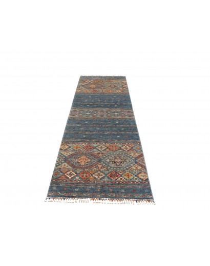 Tappeto Rubin Pakistan azzurro marrone 77x248