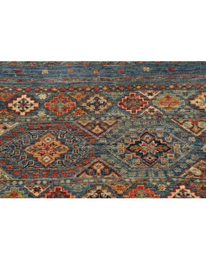 Tappeto Rubin Pakistan azzurro marrone 77x248