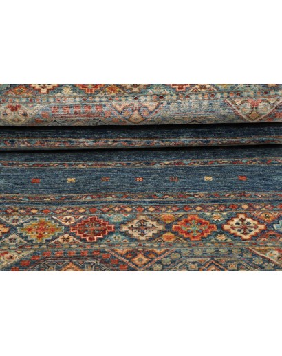Tappeto Rubin Pakistan azzurro marrone 77x248