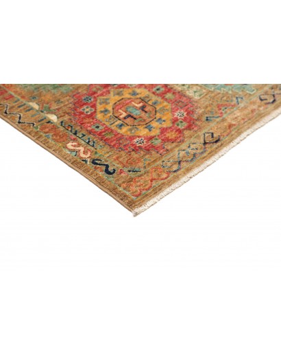 Tappeto Tribal Pakistan marrone arancione 79x251