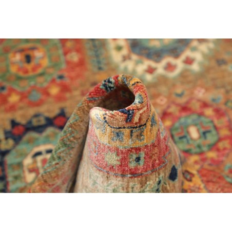 Tappeto Tribal Pakistan marrone arancione 79x251