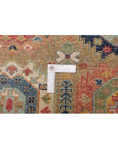 Tappeto Tribal Pakistan marrone arancione 79x251