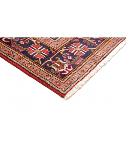 Tappeto Tabriz Persia rosso grigio 205x285