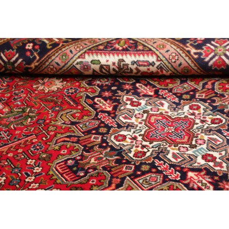 Tappeto Tabriz Persia rosso grigio 205x285