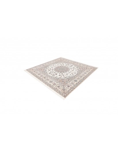 Tappeto Nain 6La Persia bianco 209x205