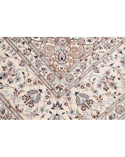 Tappeto Nain 6La Persia bianco 209x205