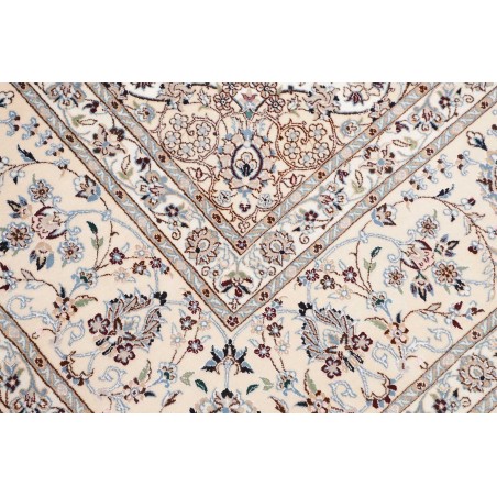 Tappeto Nain 6La Persia bianco 209x205