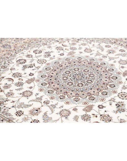Tappeto Nain 6La Persia bianco 209x205