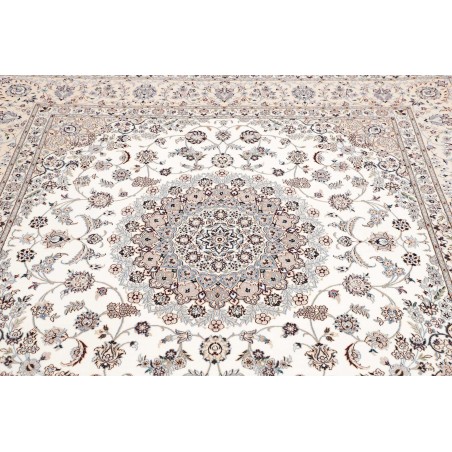 Tappeto Nain 6La Persia bianco 209x205