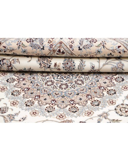 Tappeto Nain 6La Persia bianco 209x205