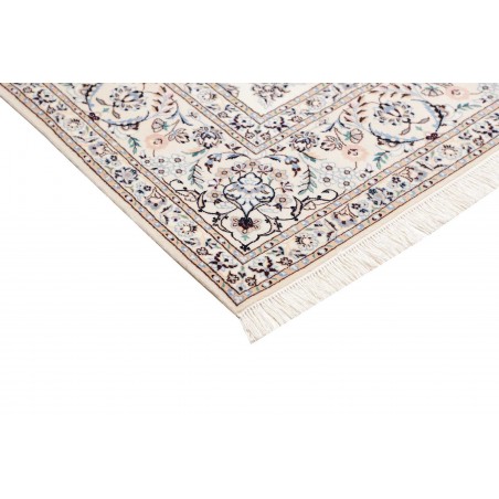 Tappeto Nain 6La Persia bianco grigio 200x210