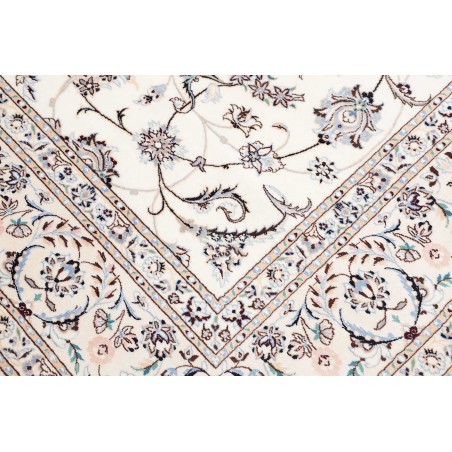 Tappeto Nain 6La Persia bianco grigio 200x210