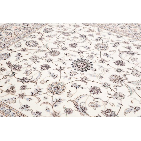 Tappeto Nain 6La Persia bianco grigio 200x210