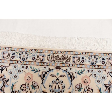 Tappeto Nain 6La Persia bianco grigio 200x210