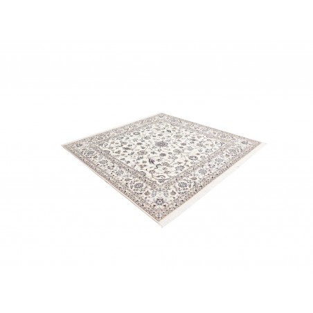 Tappeto Nain 6La Persia bianco grigio 208x210