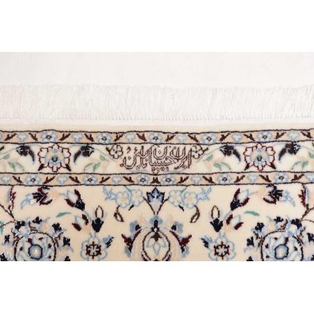 Tappeto Nain 6La Persia bianco grigio 208x210