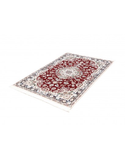 Tappeto Nain 9La Persia bianco grigio 107x154