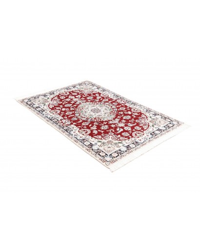 Tappeto Nain 9La Persia bianco grigio 107x154