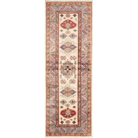 Tappeto Kazak Fine Pakistan marrone rosso 63x172