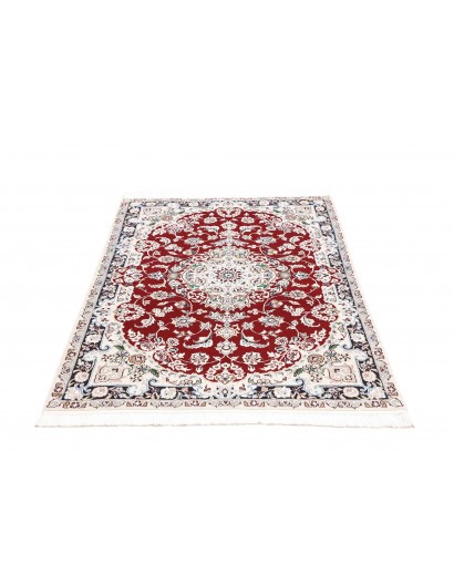 Tappeto Nain 9La Persia bianco grigio 107x154