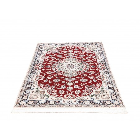 Tappeto Nain 9La Persia bianco grigio 107x154
