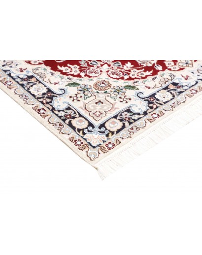 Tappeto Nain 9La Persia bianco grigio 107x154